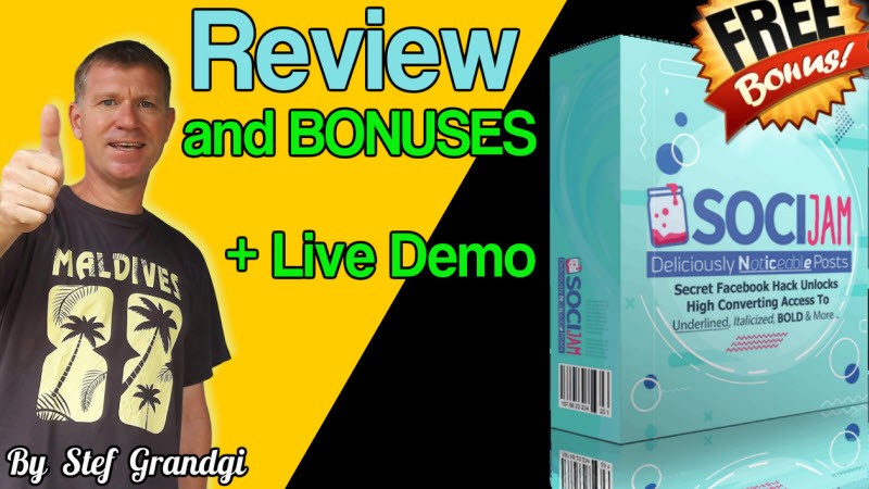Socijam Review and Bonus Stef Grandgi